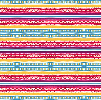 beautiful multicolored striped tribal traditional pattern