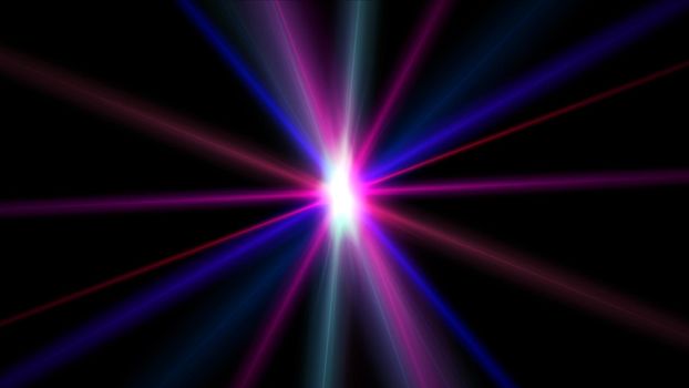 light effect abstract star burst flash laser beam illustration