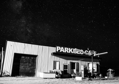 Neowise Comet and Abandoned Buildings in Saskatchewan Canada