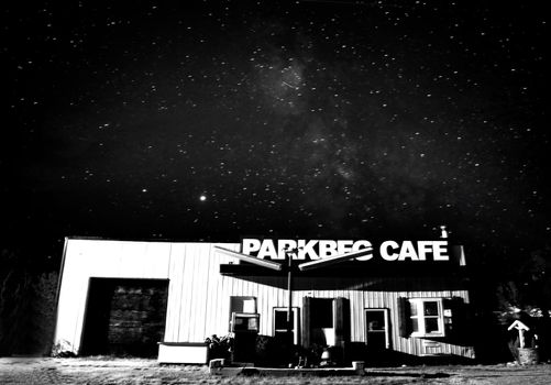 Neowise Comet and Abandoned Buildings in Saskatchewan Canada
