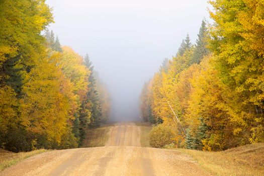 Autumn Northern Saskatchewan wilderness prestine rural scenic