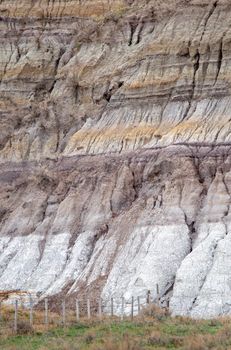 Saskatchewan Canada Badlands Big Muddy Formations Scenic