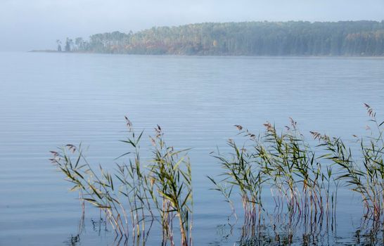 Sunrise Northern Lake in Saskatchewan Canada scenic