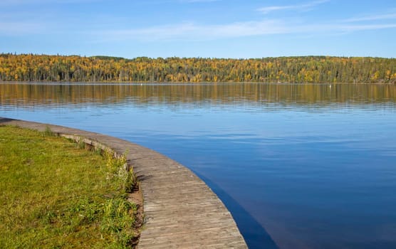 Autumn Northern Saskatchewan wilderness prestine rural scenic
