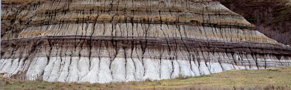 Saskatchewan Canada Badlands Big Muddy Formations Scenic