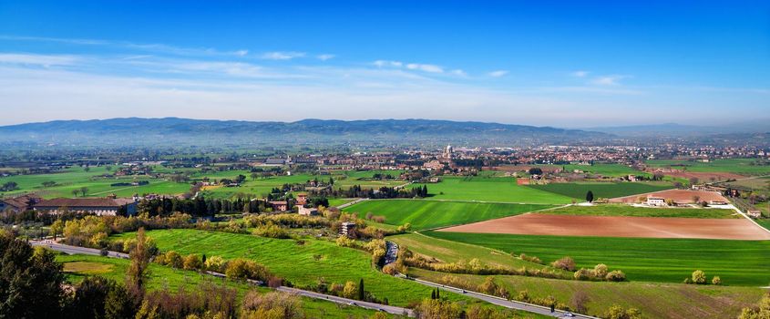 The city of Saint Francis or Assisi