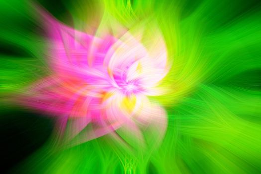 Green and pink abstract background