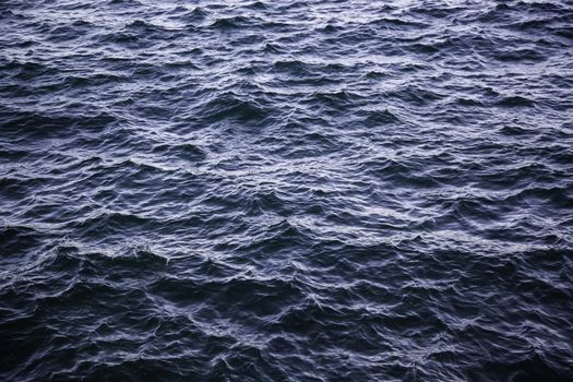 Detail of salt water offshore, nature