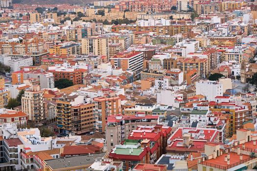 View of the city of Malaga