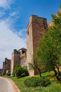 La Alcazaba fortress in Malaga (Spain)