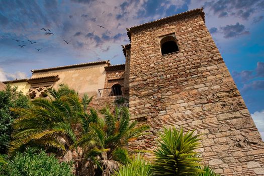La Alcazaba fortress in Malaga (Spain)