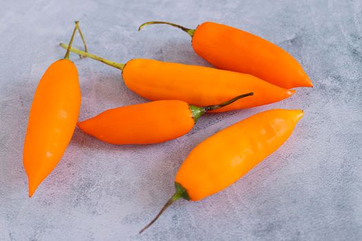 Peruvian yellow pepper. Yellow pepper used in Peruvian cuisine.