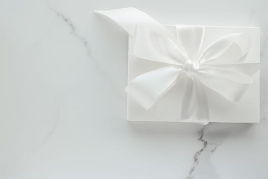 Romantic celebration, lifestyle and holiday present concept - Luxury wedding gifts on marble