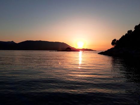 Sunset At Adriatic Sea Croatia