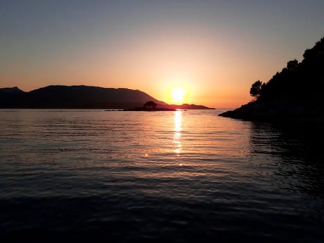 Sunset At Adriatic Sea Croatia