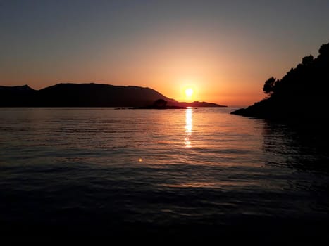 Sunset At Adriatic Sea Croatia