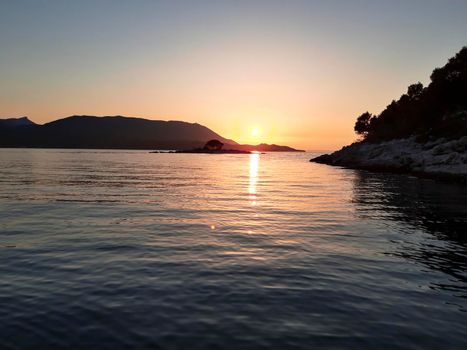 Sunset At Adriatic Sea Croatia