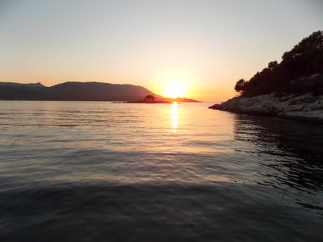 Sunset At Adriatic Sea Croatia