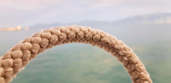 Marine Rope Macro Close Up