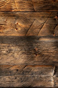 Wooden Rustic texture or background. Aged wood wall and boards