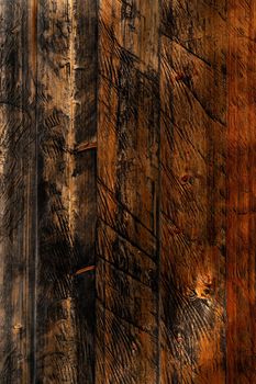 Wooden Rustic texture or background. Aged wood wall and boards