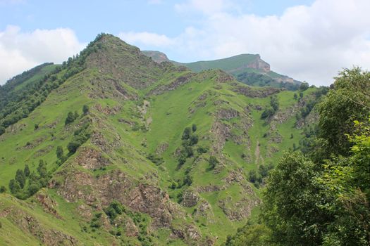 Mountain landscape. Beautiful nature, mountain gorge. High quality photo