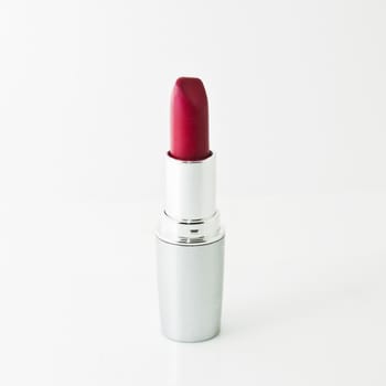 trendy red lipstick - beauty, make-up and cosmetics styled concept