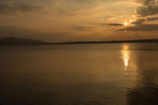 The famous Lake of Zug in Switzerland