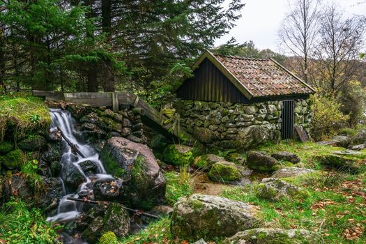 An old mill used back in the day, many years ago. Today a part of museum for us to remember old days.