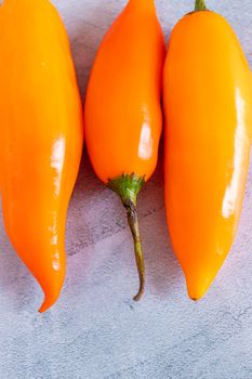 Peruvian yellow pepper. Yellow pepper used in Peruvian cuisine.