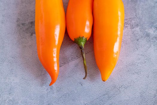 Peruvian yellow pepper. Yellow pepper used in Peruvian cuisine.