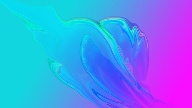 Abstract neon blue pink gradient background.