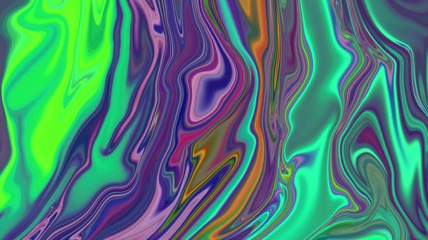 Abstract neon multicolored liquid background.