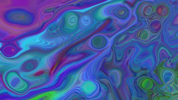 Abstract neon multicolored liquid background.
