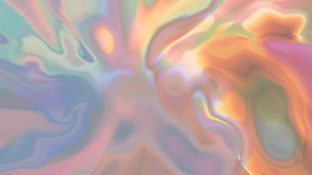 Abstract neon multicolored liquid background.