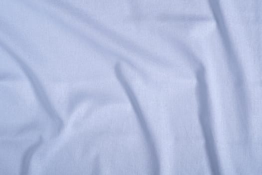 Blue neutral colored textile, linen fabric texture
