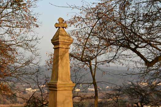 Monument on the Way of the Cross - Rosice - Czech Republic