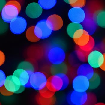 Beautiful colorful blurry background for Christmas and happy new year. Abstract - bokeh.