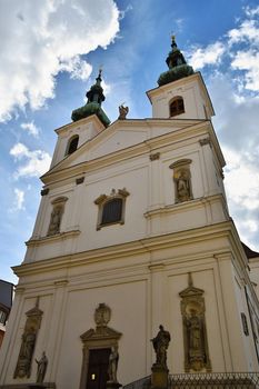 The city of Brno - Czech Republic - Europe. St. Michael's Church