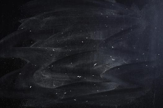 Chalk rubbed out on blackboard for background. Education concept with copyspace. Back to school.