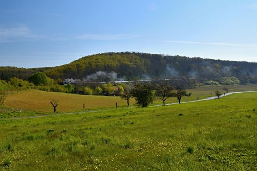 Historic steam train. Specially launched Czech old steam train trips and for traveling around the Czech Republic.