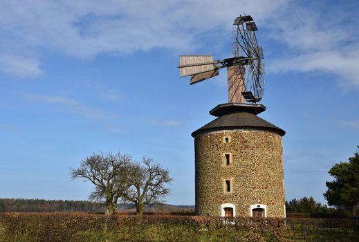 Old windmill - Czech Republic Europe.