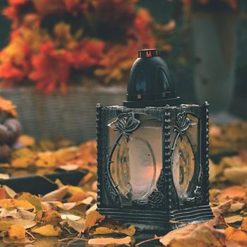 Cemetery, background for Halloween.