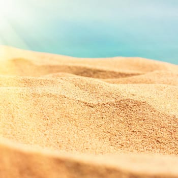 beach sand - travel, seascape, vacation and summer holidays concept, elegant visuals