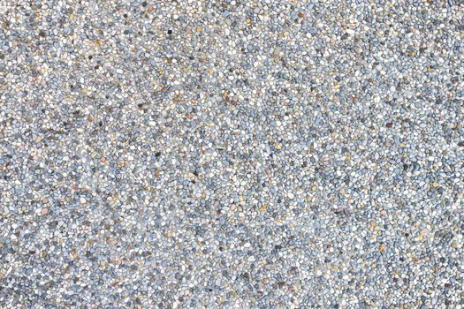 Pavement decorative construction of small pebble stone. Ideal as background or texture.