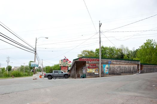 June 4, 2018- Greenwich, Nova Scotia: Hennigars Farm Market, which has been a landmark spot for locals and visitors in the Annapolis Valley. Particularly famous for ice cream. 