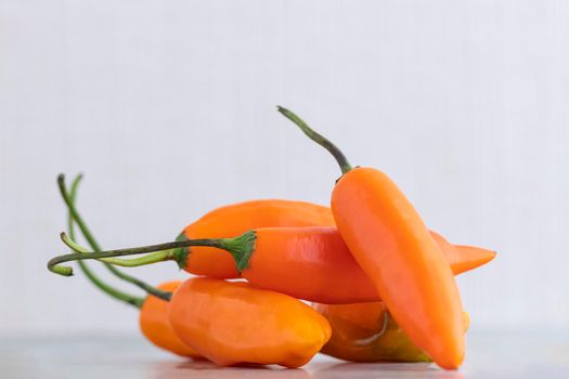 Yellow peppers, the main ingredient in Peruvian cuisine