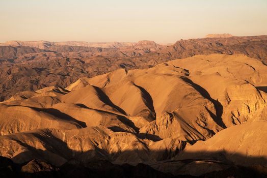 Mars like Landscape, Shlomo mountain, Eilat Israel. Southern District. High quality photo