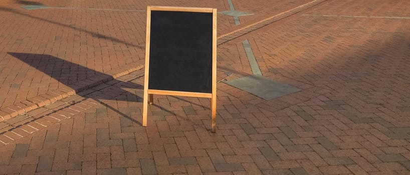 blank blackboard with copy space in empty square