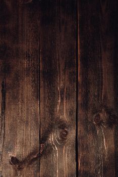 Background pf old dark wooden surface. Copy space